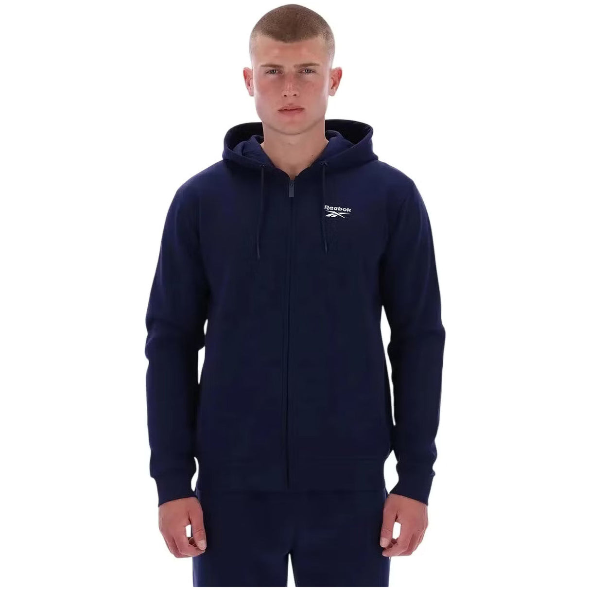 Colton Small Logo Zip Through Hoodie