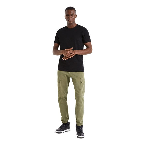 CELIO Slim Round-Neck T-Shirt In Stretch Cotton