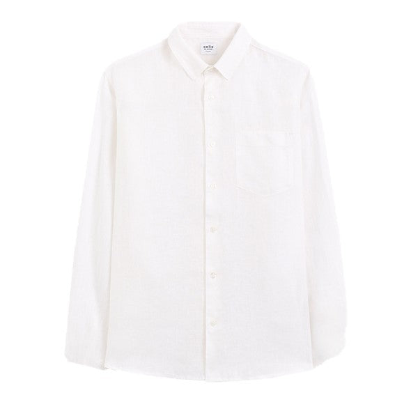 CELIO Regular Linen Shirt