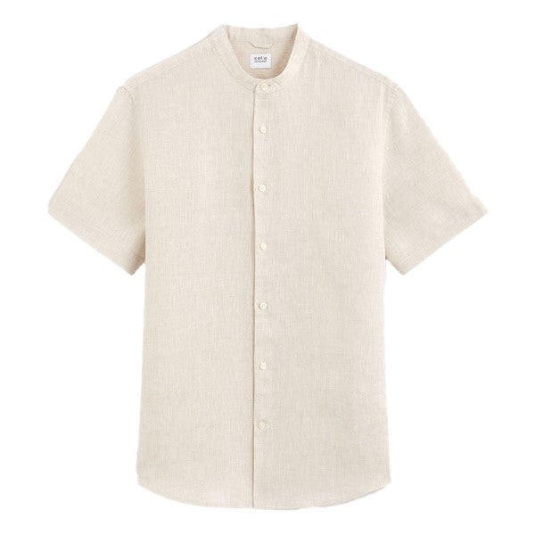CELIO Regular Shirt With Mandarin Collar