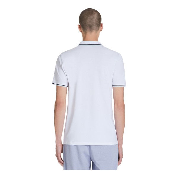 CELIO Slim Pique Polo Shirt In Stretch Cotton