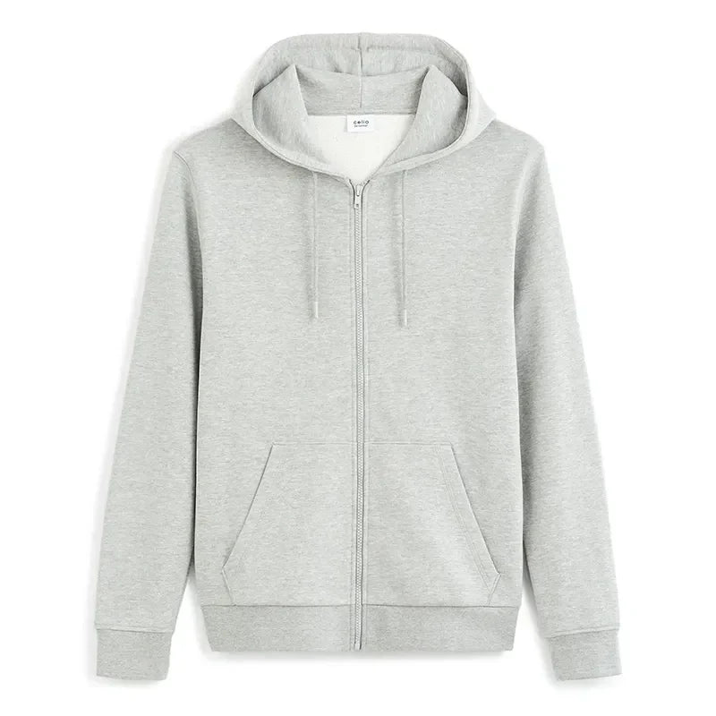 CELIO MEN SWEATSHIRT HOODIE FULL ZIPPER | 1140162