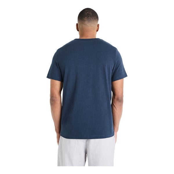 CELIO Cotton Henley Neck T-Shirt