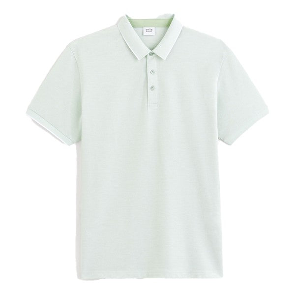 CELIO Regular Two-Tone Polo Shirt