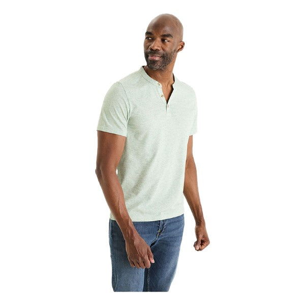 CELIO Cotton Blend Straight Neck T-Shirt
