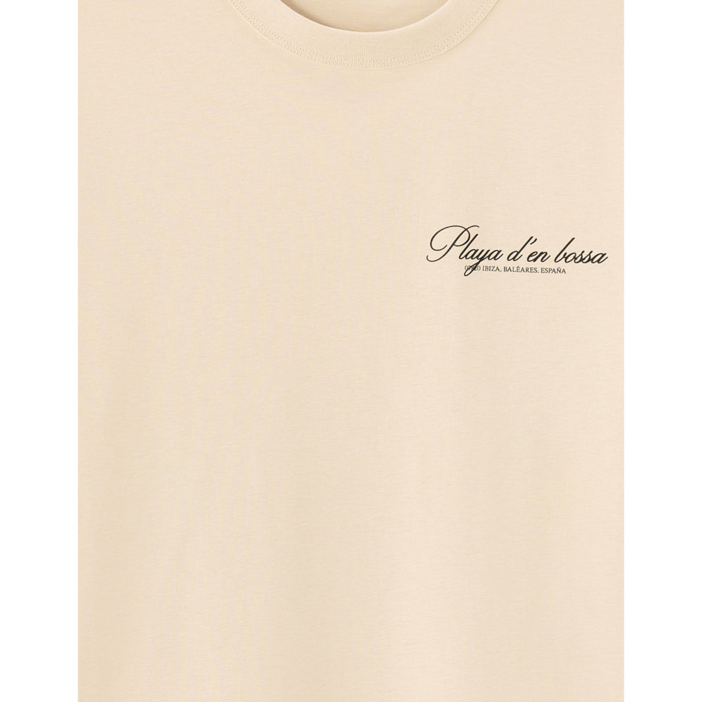 City Print Boxy Crew Neck T-Shirt