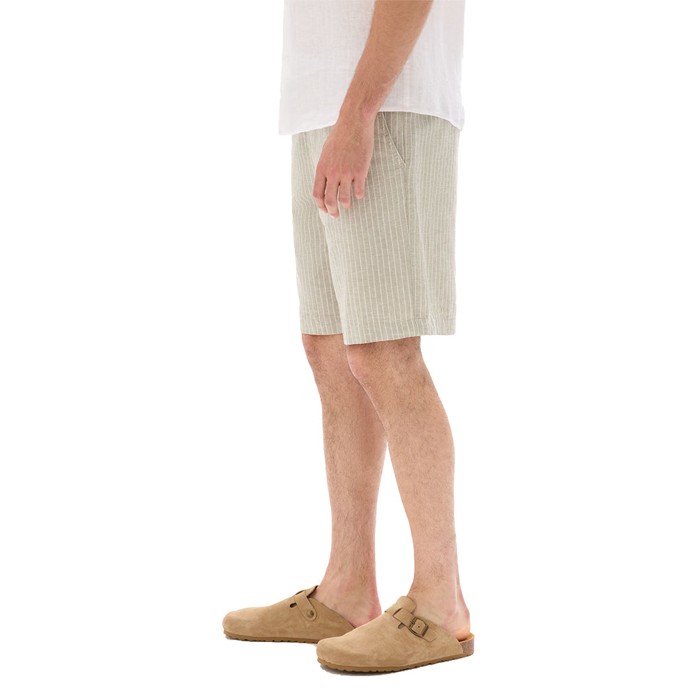 Striped Bermuda Shorts