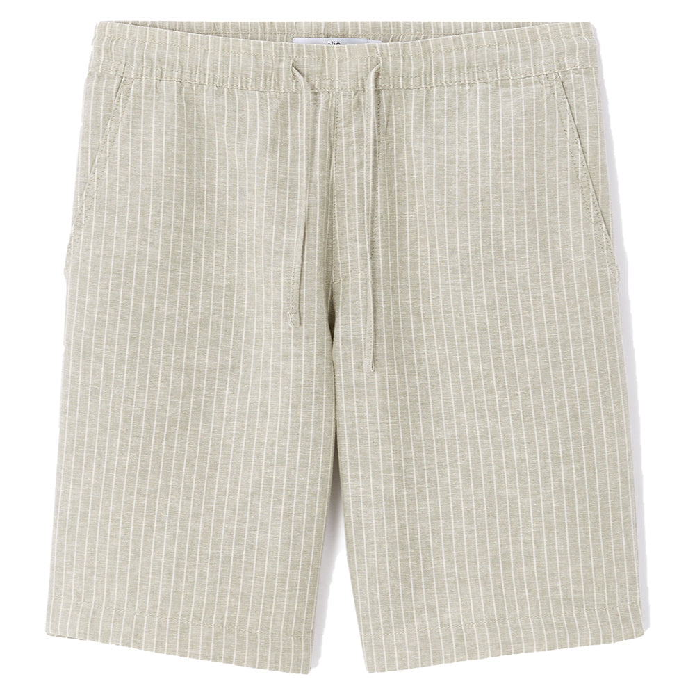Striped Bermuda Shorts