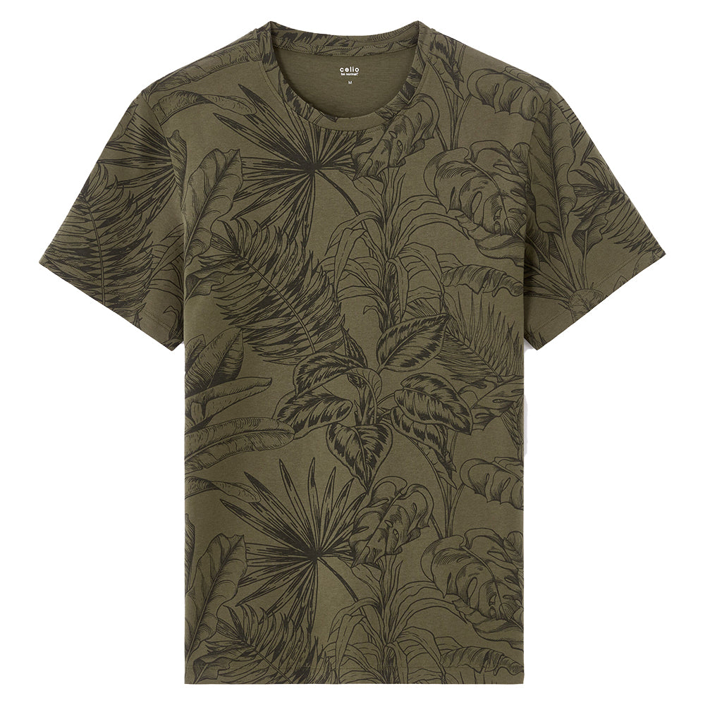 Floral Regular Crew Neck T-Shirt