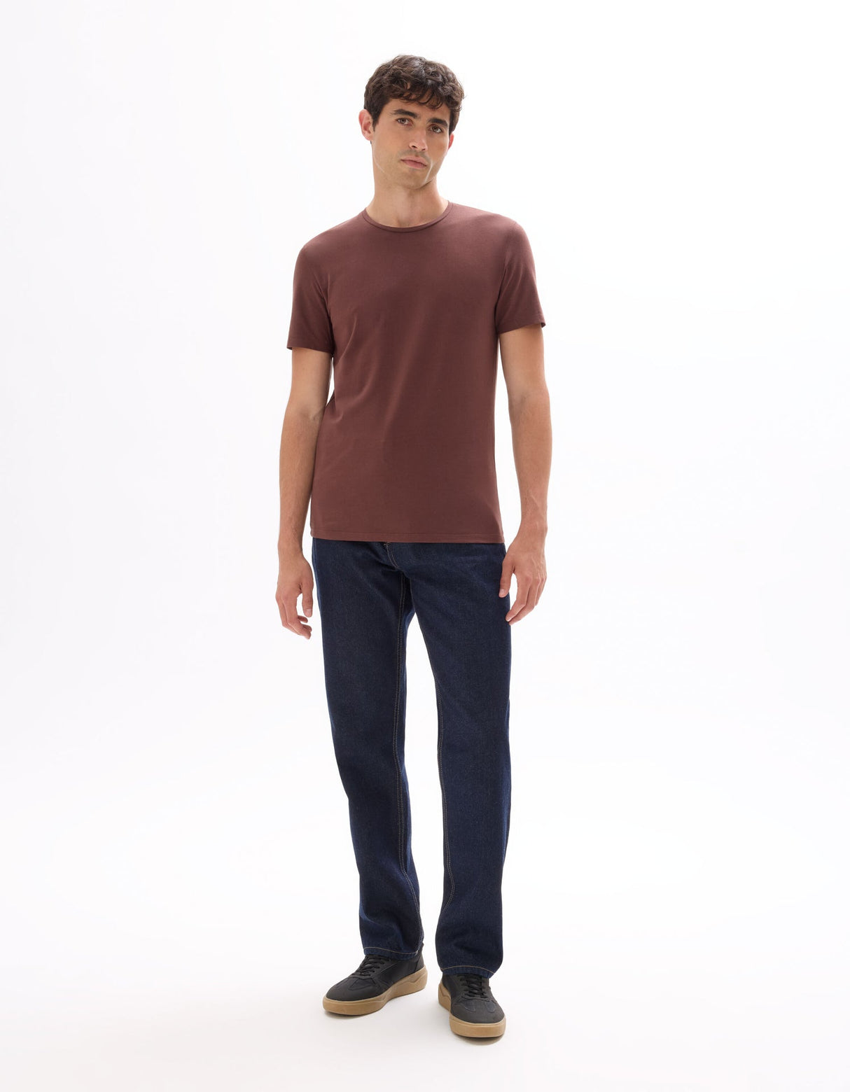 Slim Crew Neck Stretch T-Shirt