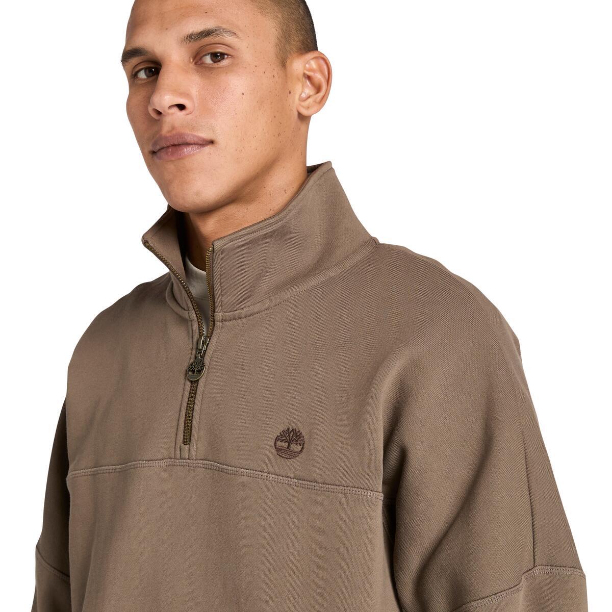 1/4 Zip Sweatshirt - Runner