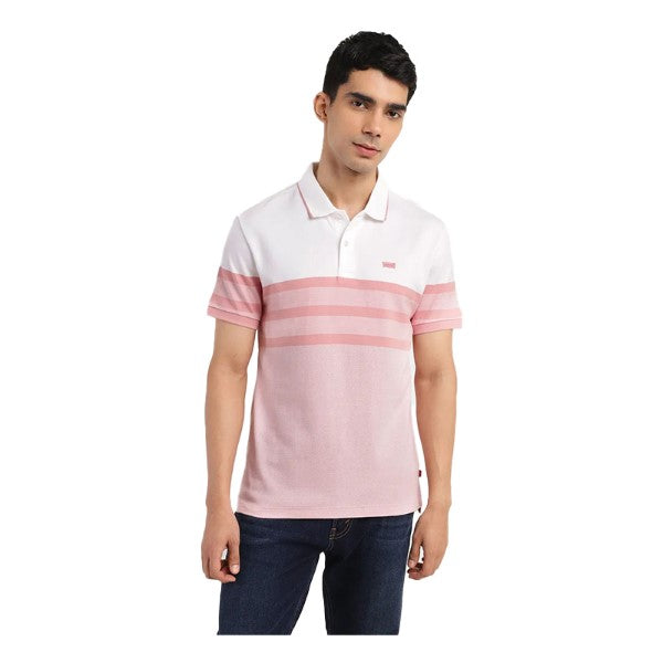 LEVI'S DIAGONAL STRIPES POLO 1