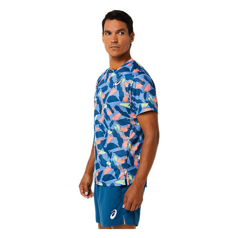 Men Match Graphic Ss Top