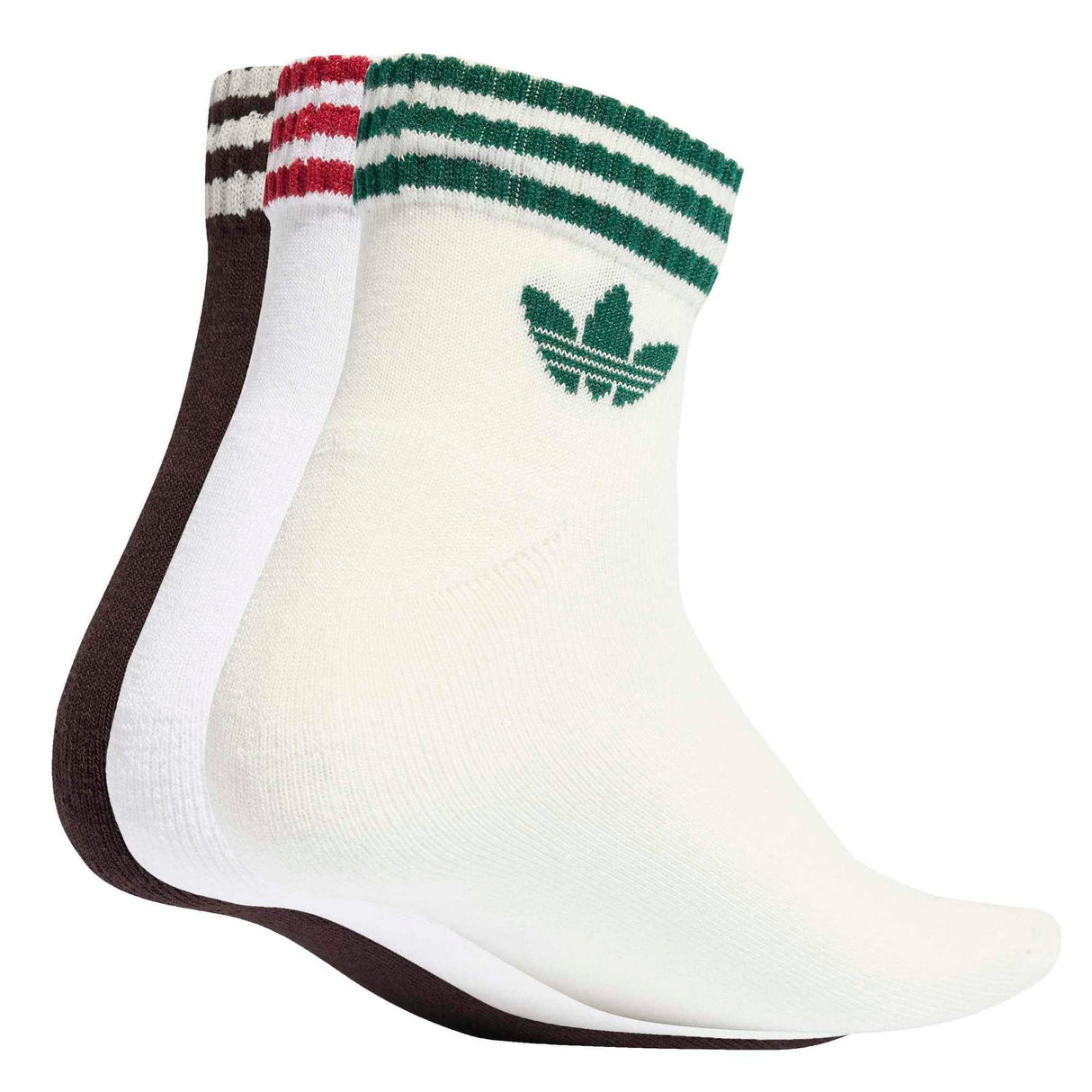 3 - Stripes Ankle Socks 3 Pairs - Runner