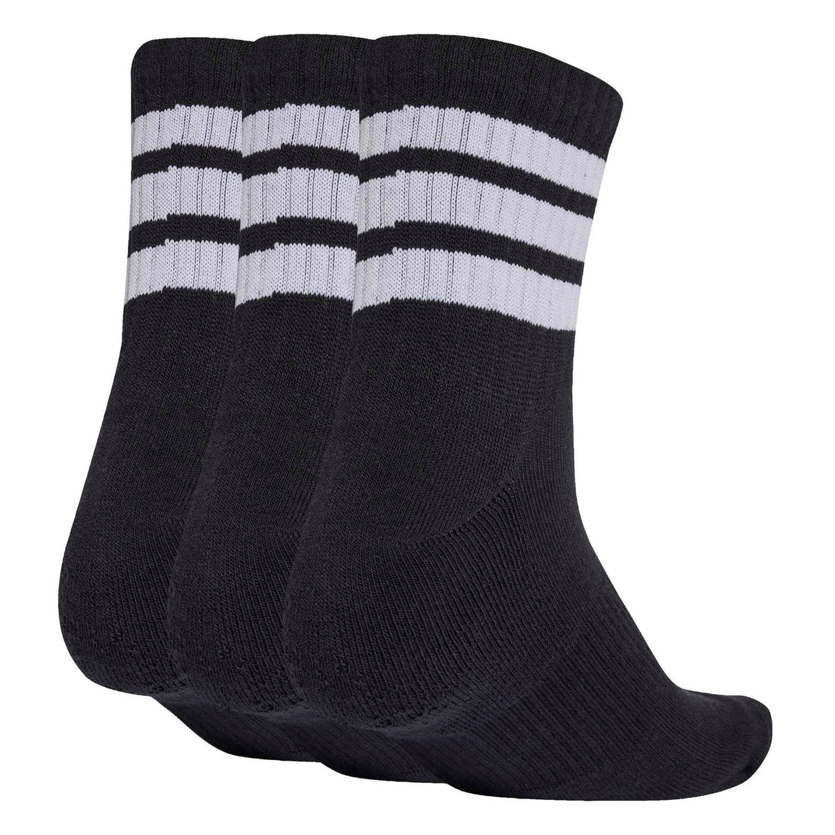 3 STRIPES CUSHIONED SPORTSWEAR MID CUT SOCKS 3 PAIR PACK - Runner