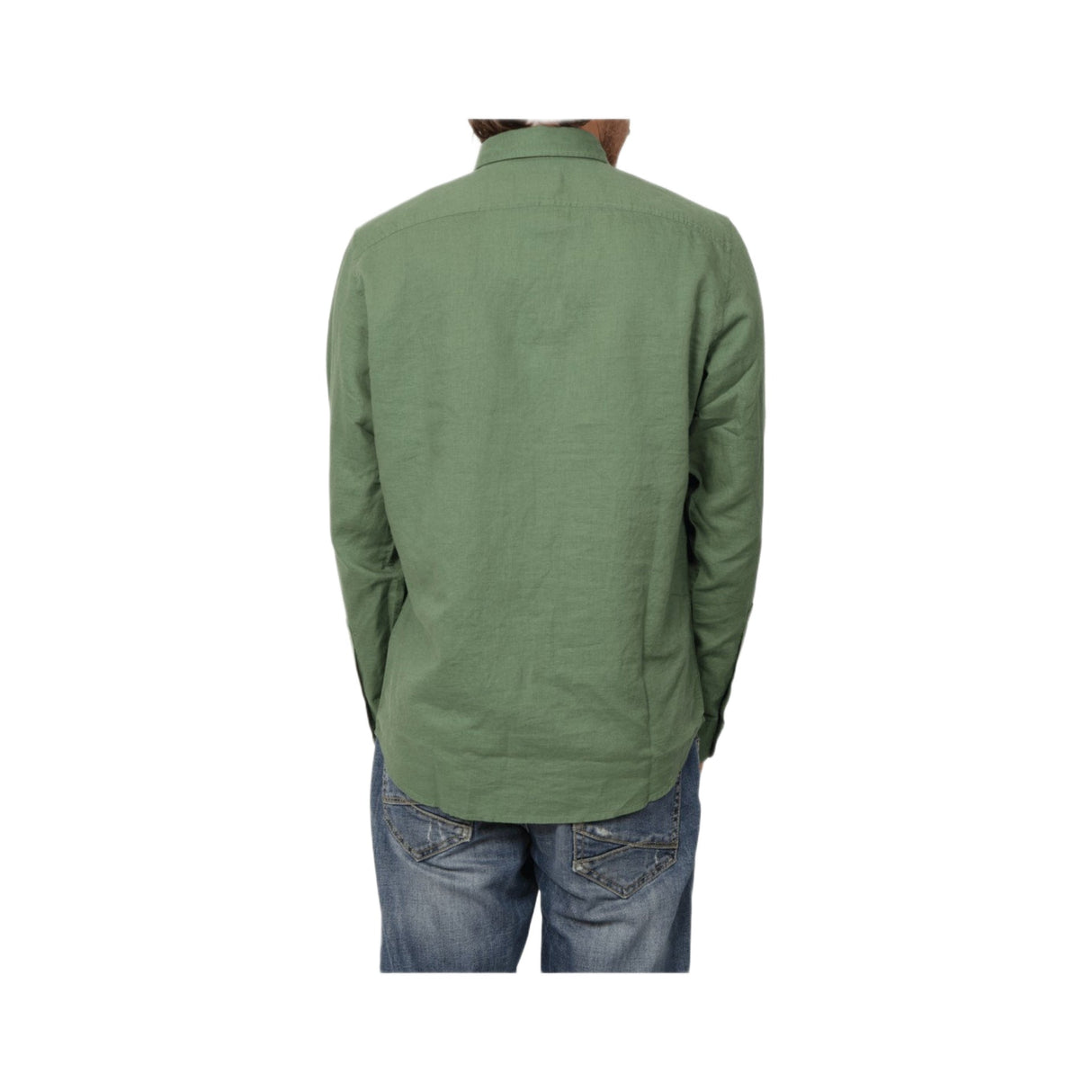 Lovell Lake Cotton and Linen Long Sleeve Shirt