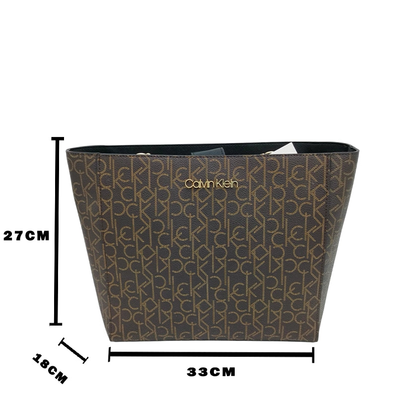 CALVIN Klein Camera-Shoulderbag-BROWN- CB41