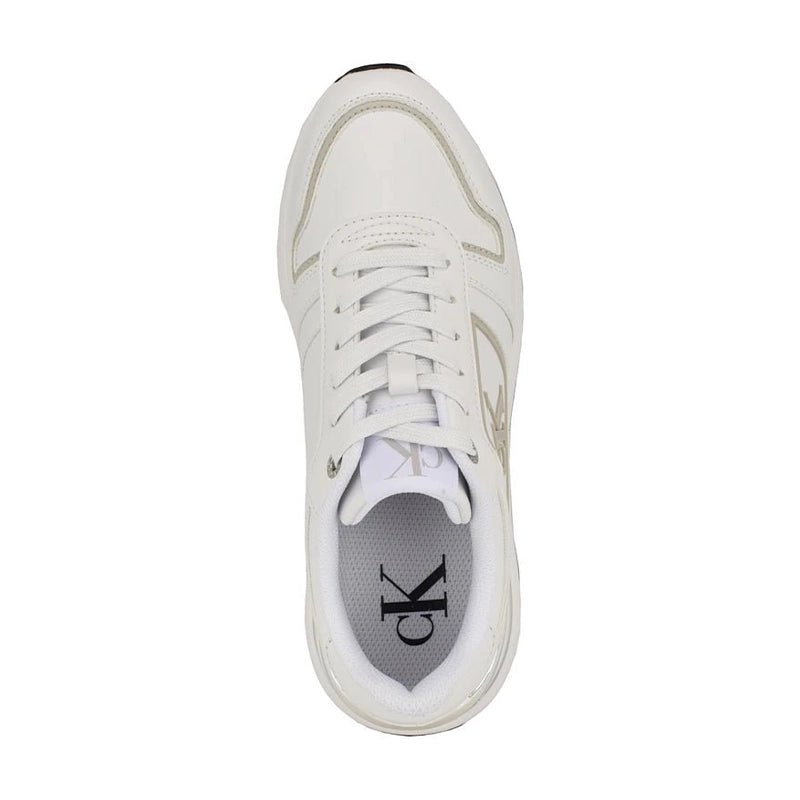 Calvin Klein Women's Vidya Almond Toe Casual Lace - up Sneakers CKW67 - Runner