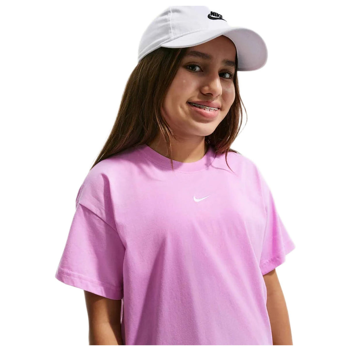 G Nsw Tee Boxy Essntl Lbr