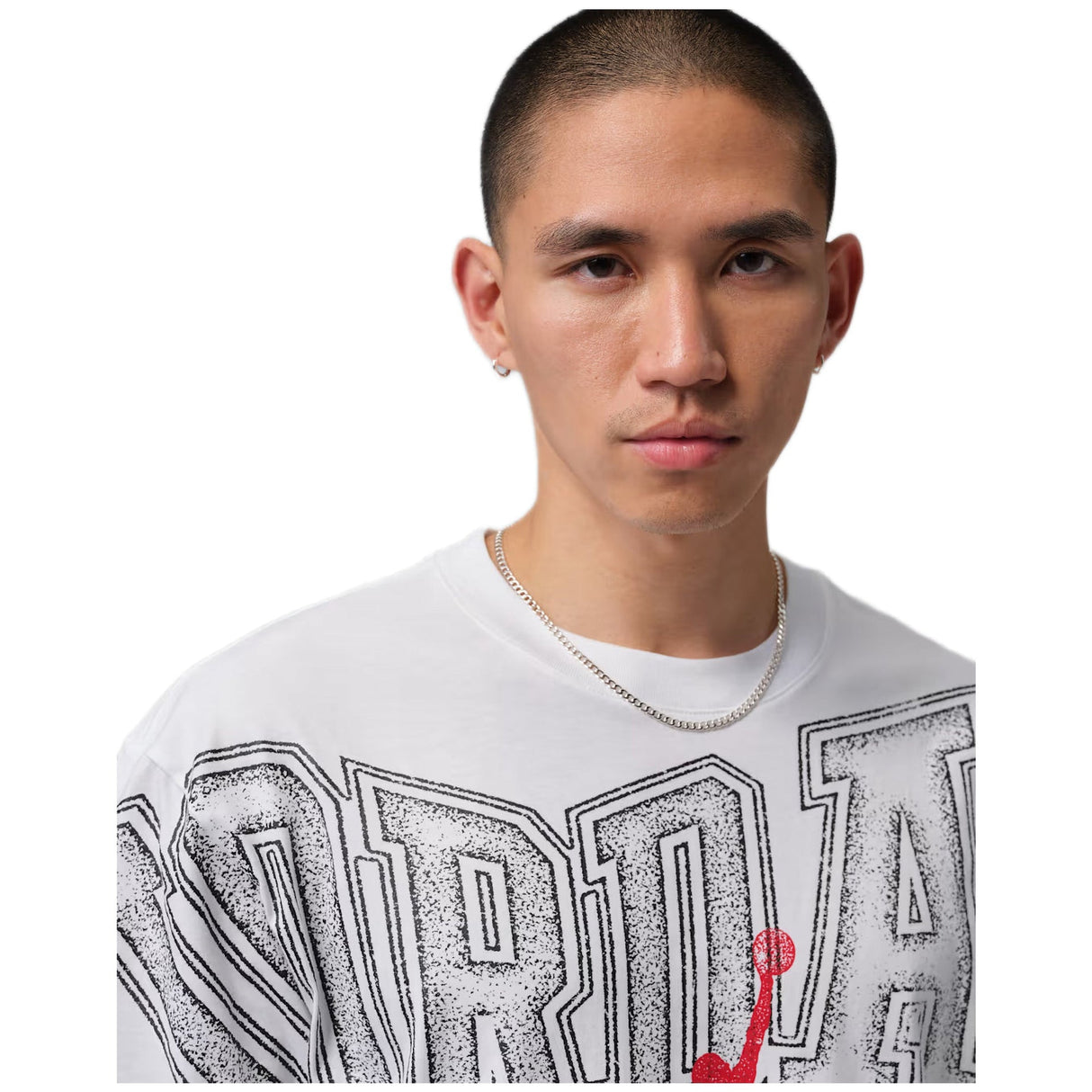 M J New Stretch Gfx Ss Crew