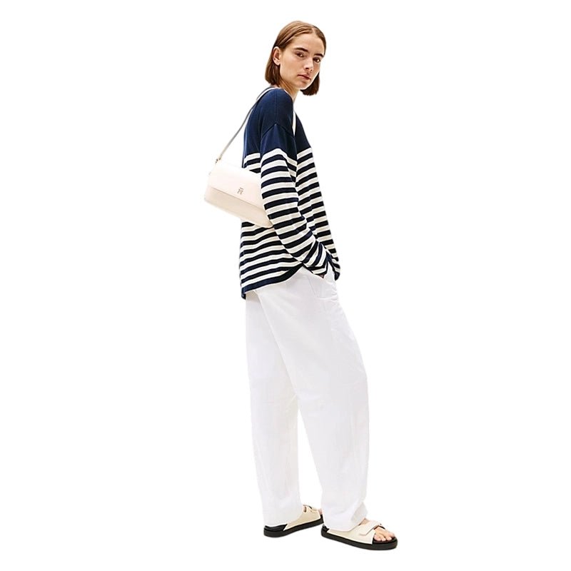 TOMMY HILFIGER Convertible crossbodytas met TH - monogram TB89 - Runner