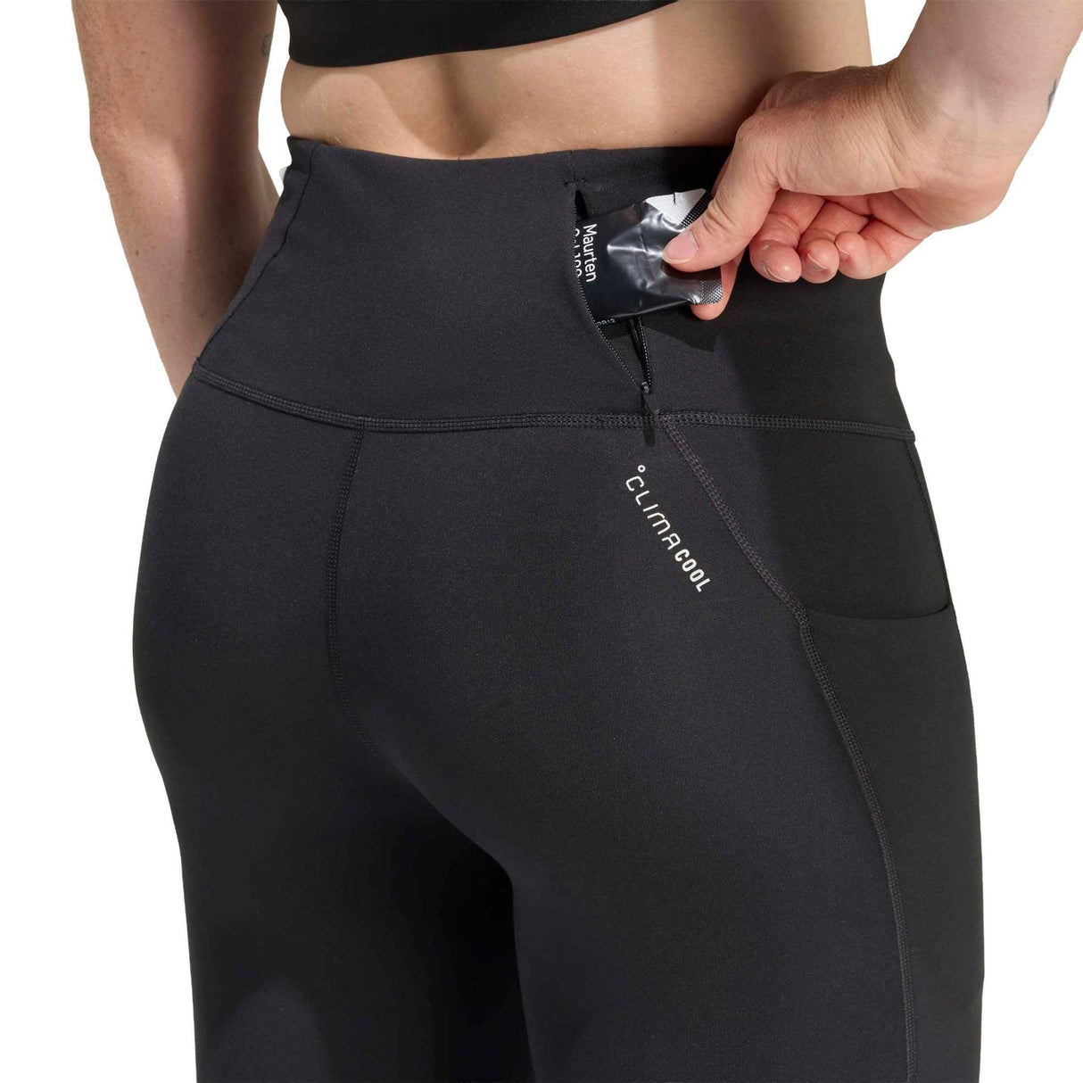 adi365 Climacool 3 Stripes Running Full Length Leggings - Runner