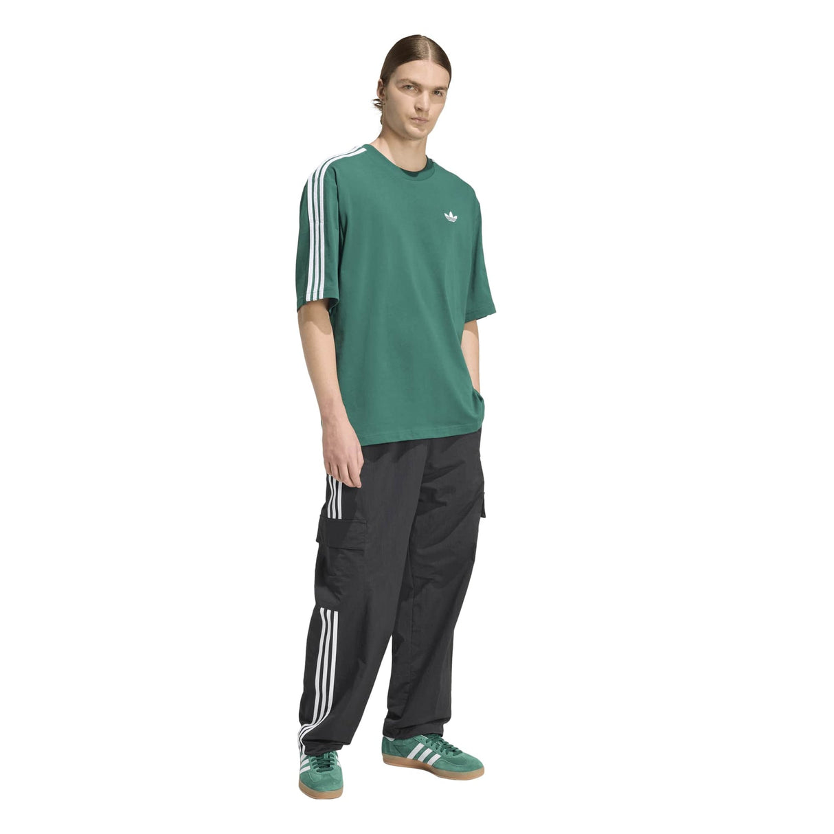ADICOLOR 3-STRIPES OVERSIZED T-Shirt - Runner