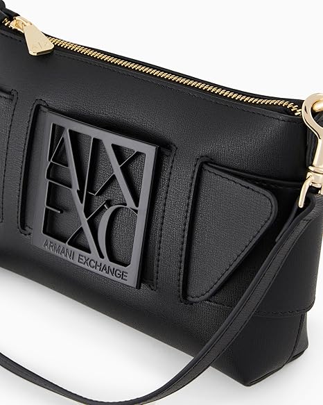 ARMANI EXCHANGE Color block shoulder bag with maxi logo AXB25 - Runner