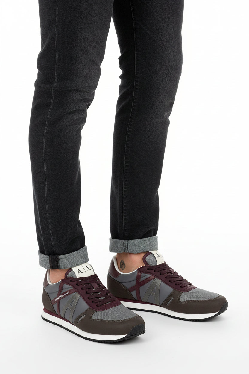 ARMANI EXCHANGE LACE UP LOGO AXM10 - Runner