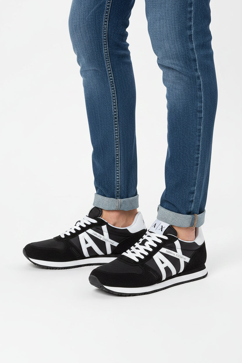 ARMANI EXCHANGE LACE UP LOGO (XUX017) AX12 - Runner