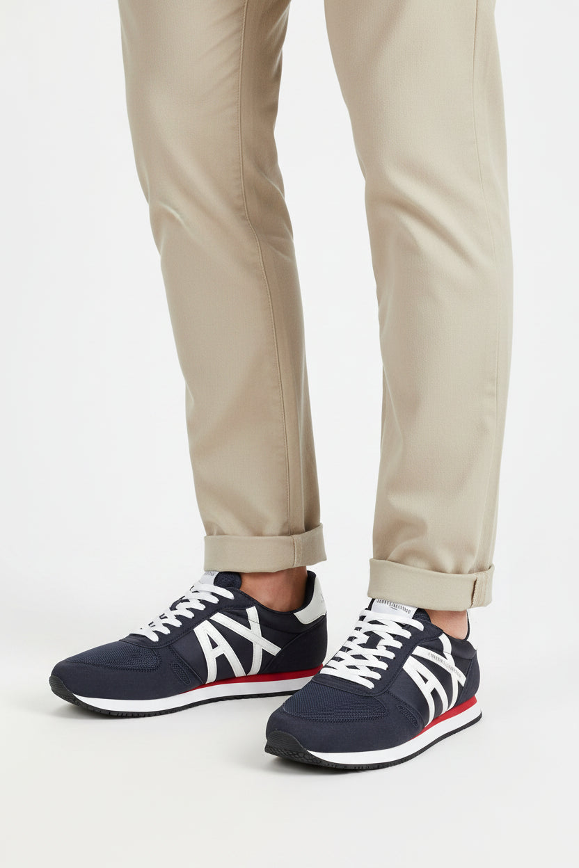ARMANI EXCHANGE LACE UP LOGO (XUX017) AX23 - Runner