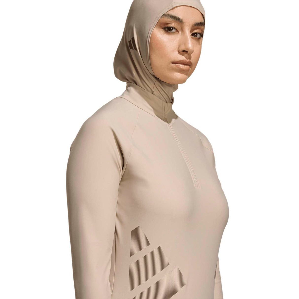 BIG BARS LONG SLEEVE SWIM TOP - Runner