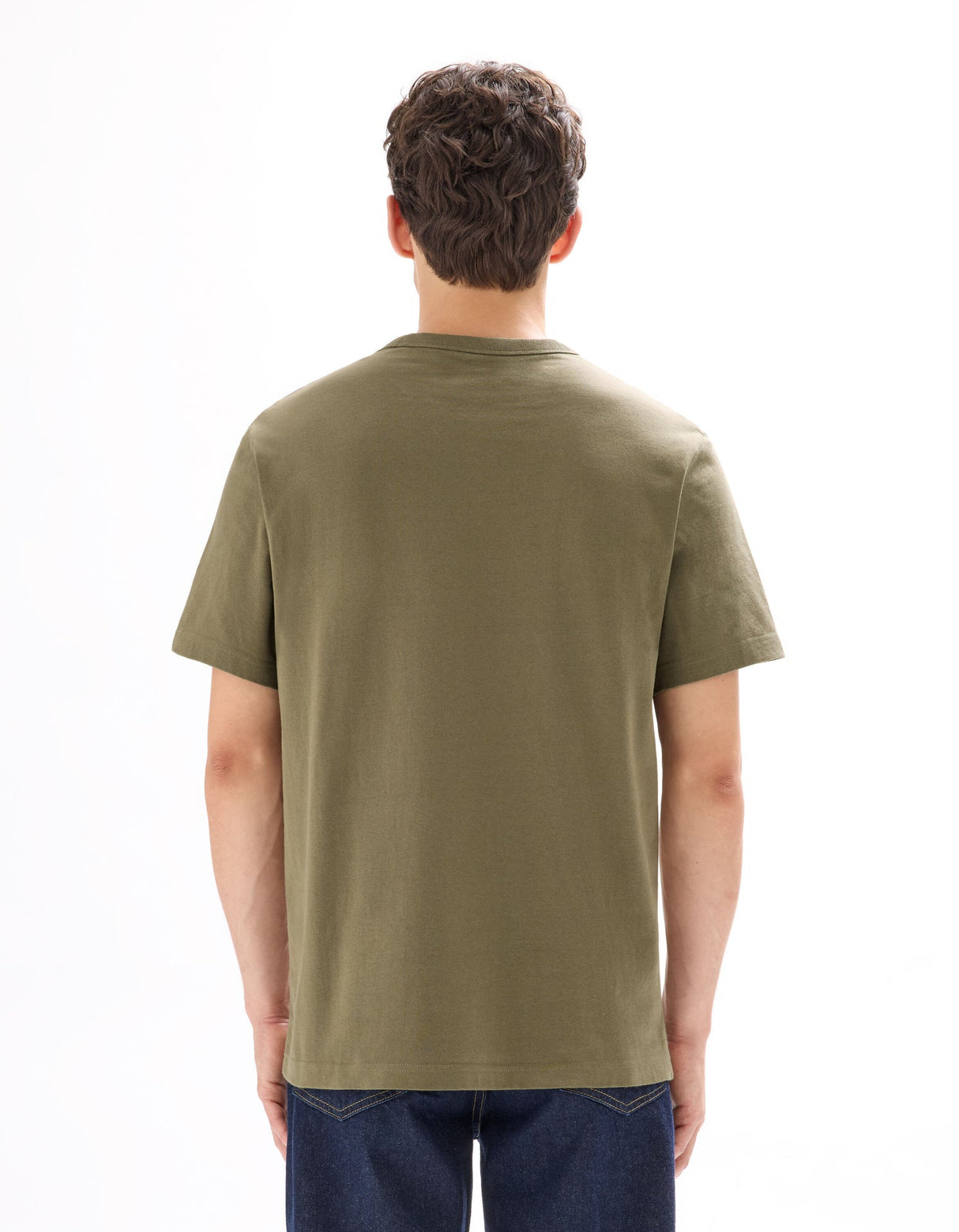 Boxy Crew Neck T-Shirt - Runner