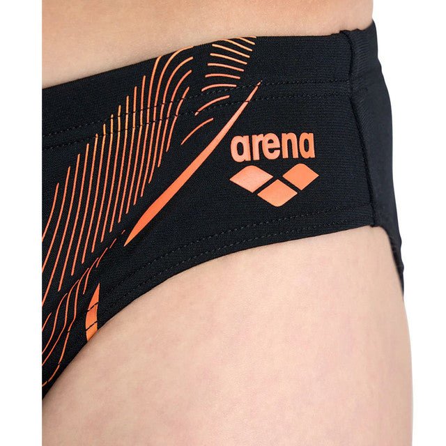 Boy's Swim Briefs Graphic - Runner