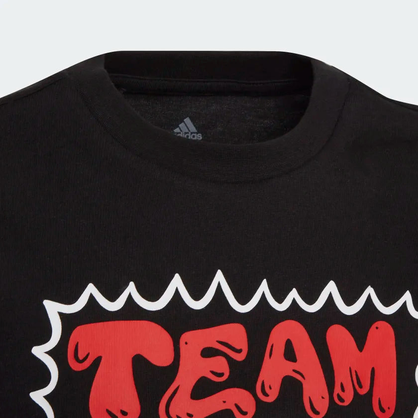 Adidas Team Graphic T-Shirt Kids HA4055