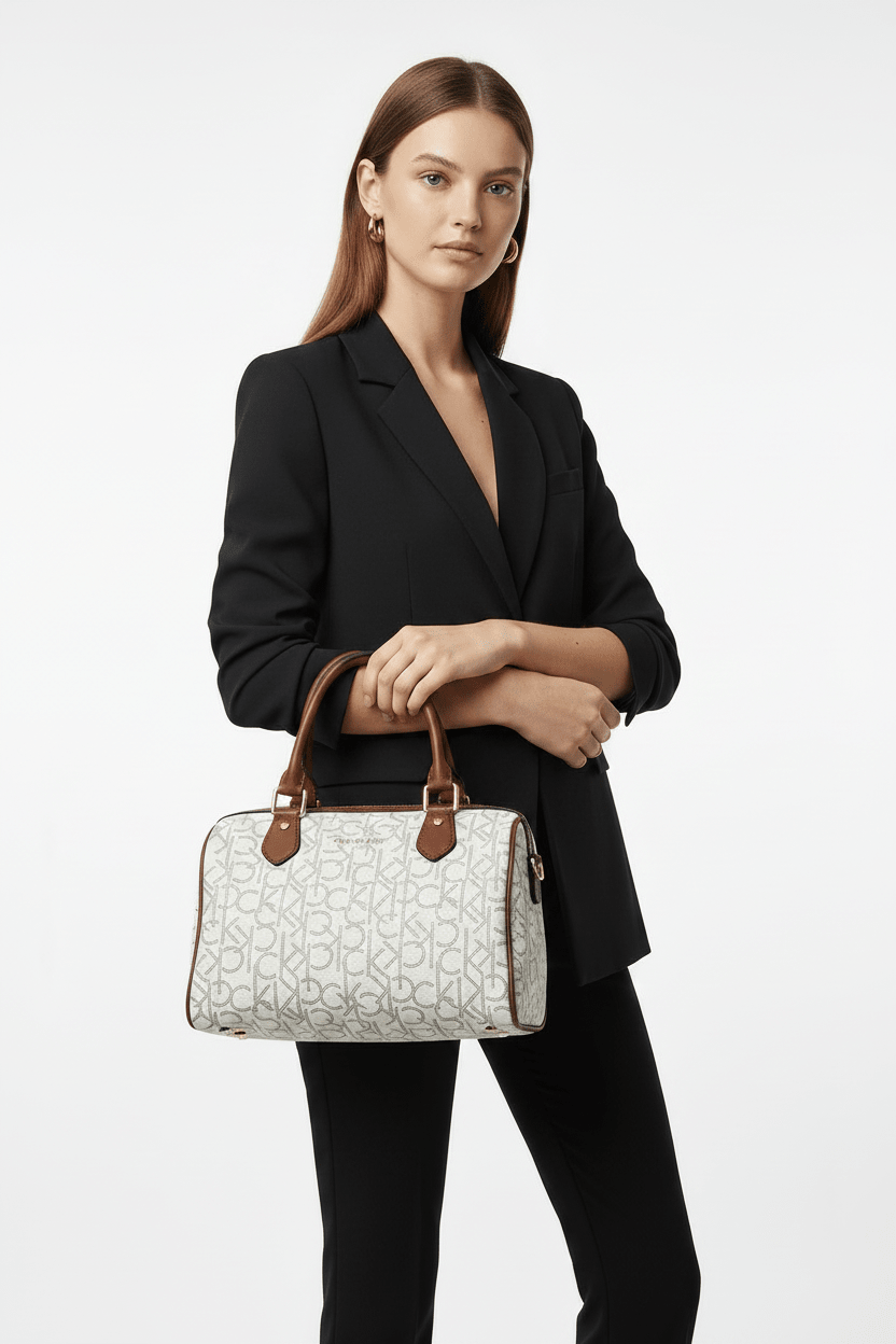 Calvin Klein Club Dot Satchel Handbag CB104 - Runner