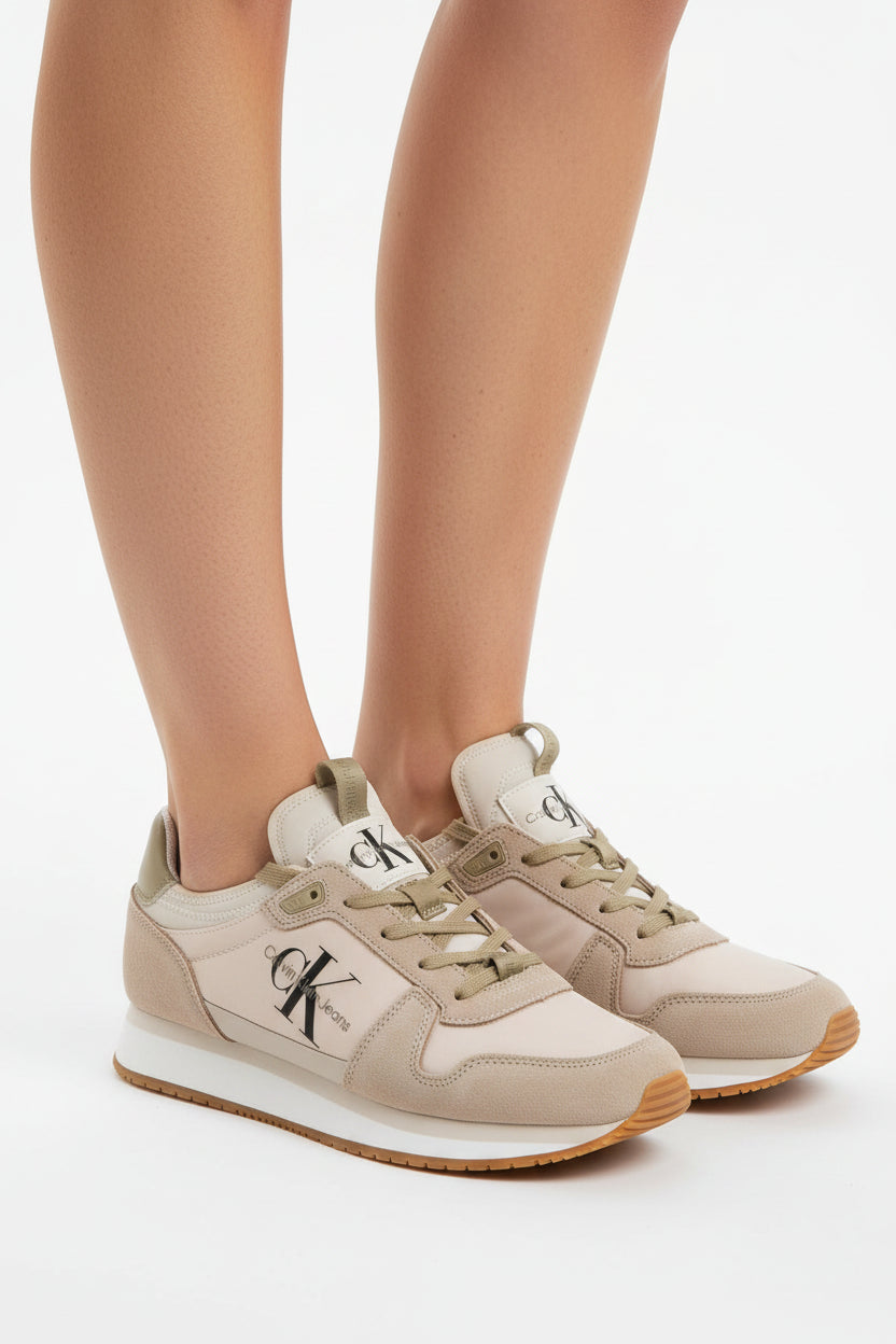 CALVIN KLEIN Jeans Runner Sock Laceup Trainer CKM211 - Runner