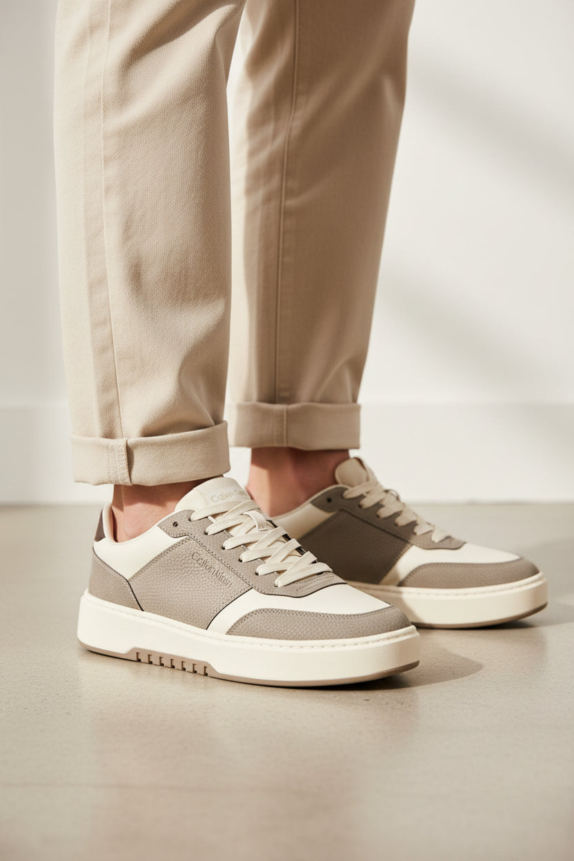 CALVIN KLEIN RETRO RUNNER LACE UP SNEAKER CKM18 - Runner