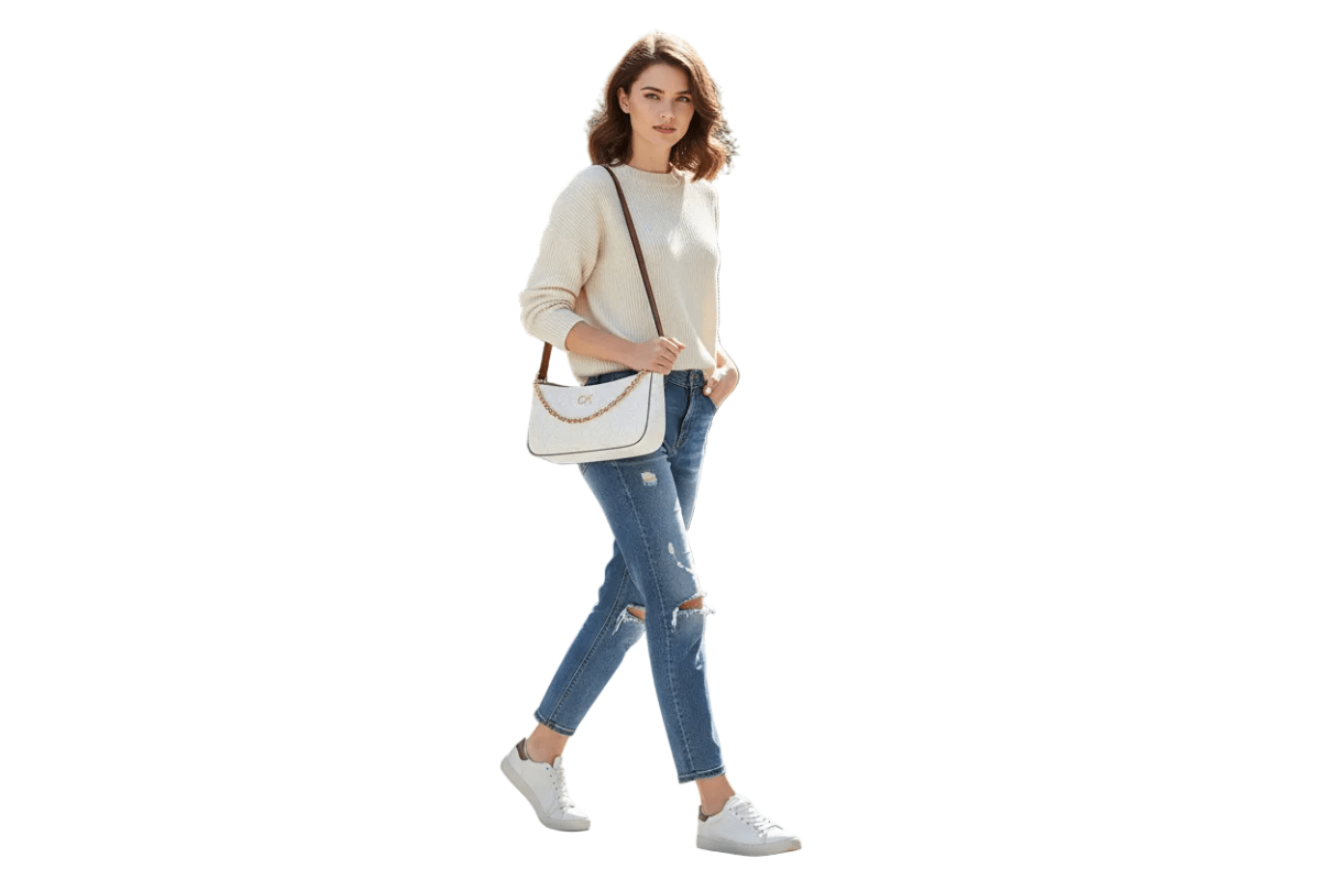 CALVIN KLEIN Women's Leather Bag CB79 - Runner