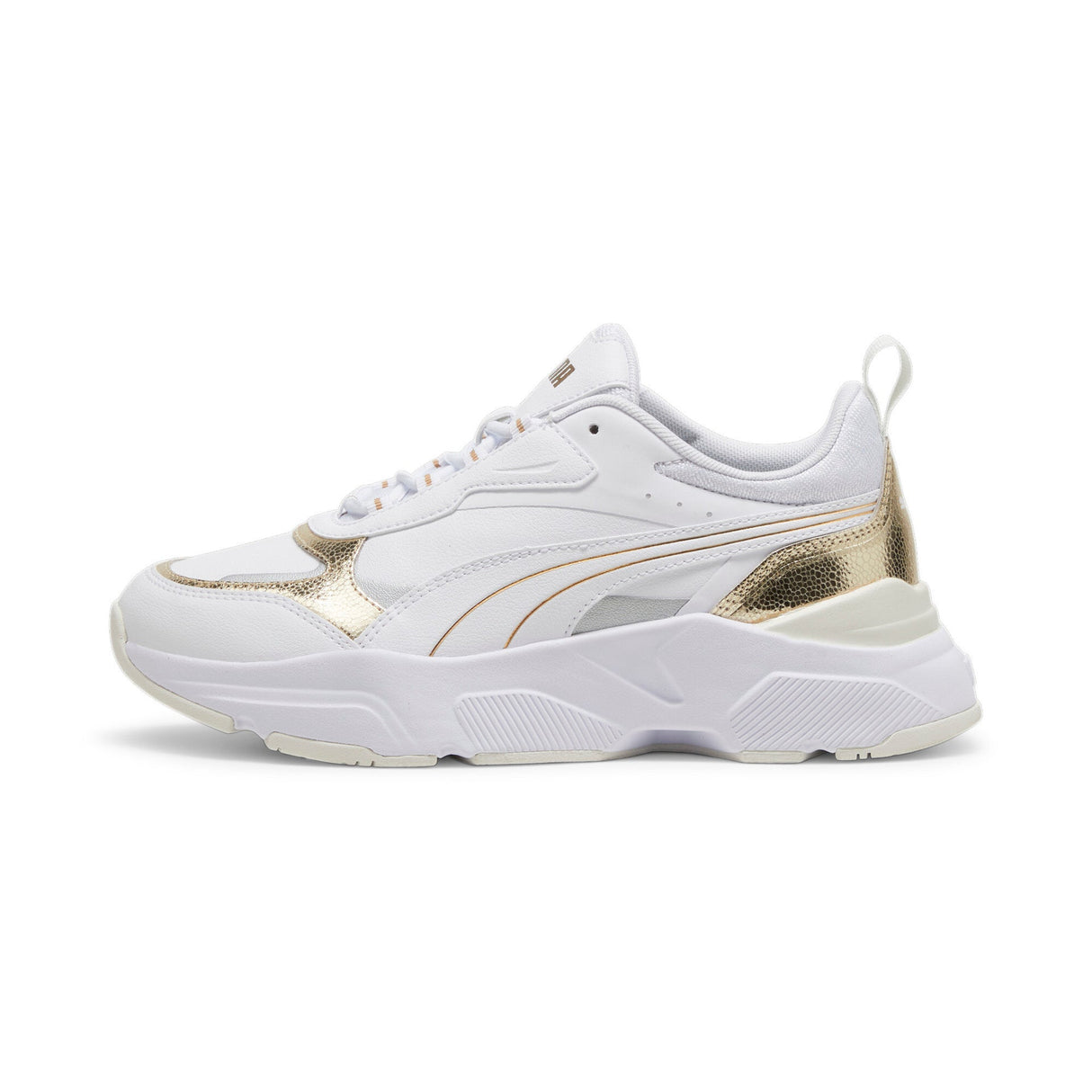 CASSIA METALLIC SHINE PUMA WHITE - PUMA GO - Runner
