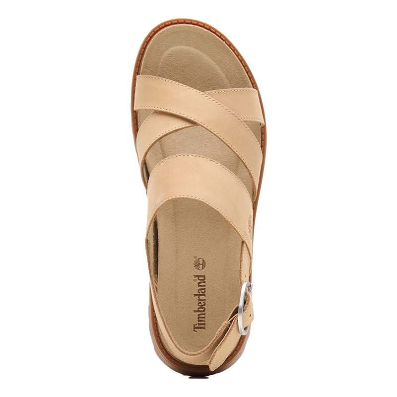 CLAIREMONT WAY BACKSTRAP SANDAL MEDIUM BEIGE NUBUCK - Runner