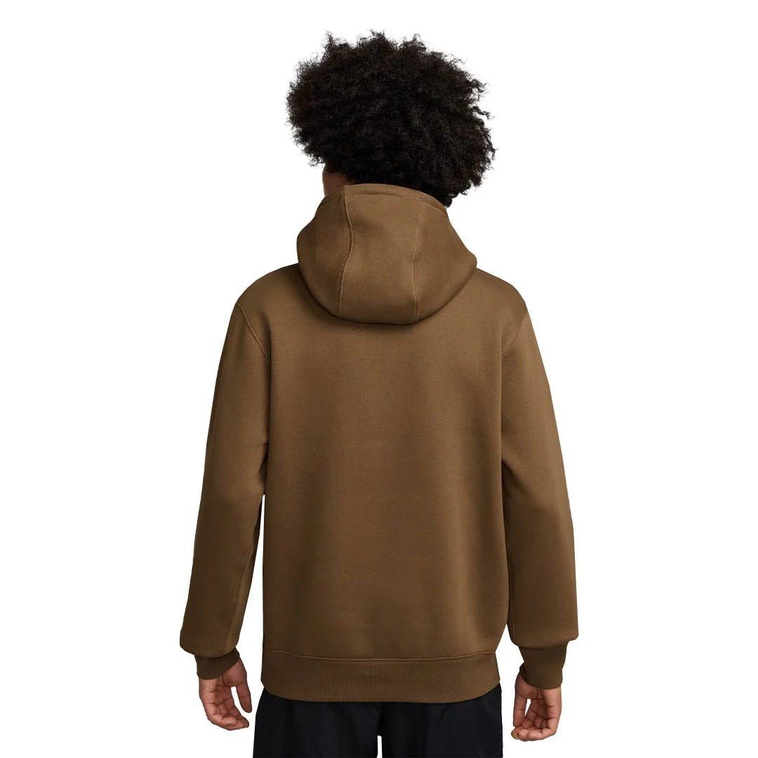 Club Men's Fleece Hoodie with No Zipper - Runner