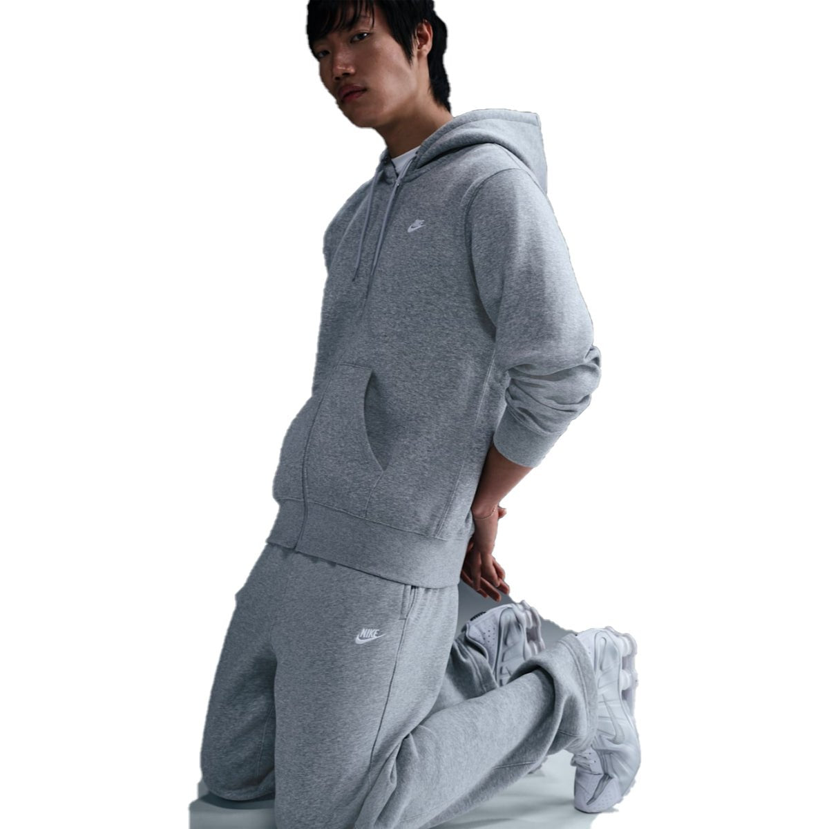 Club Men's Full - Zip Fleece Hoodie - Runner