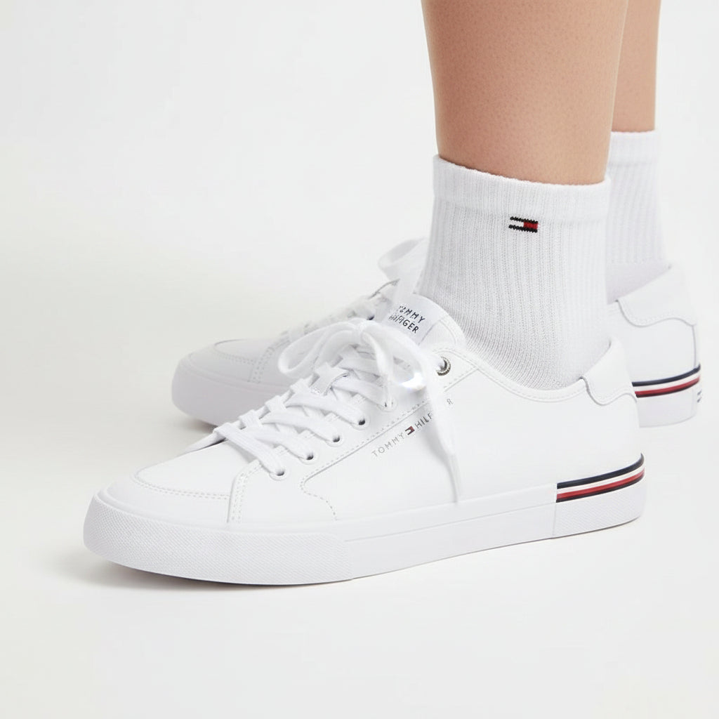 Corporate Vulcanized Leather Sneakers TOM158 - Runner
