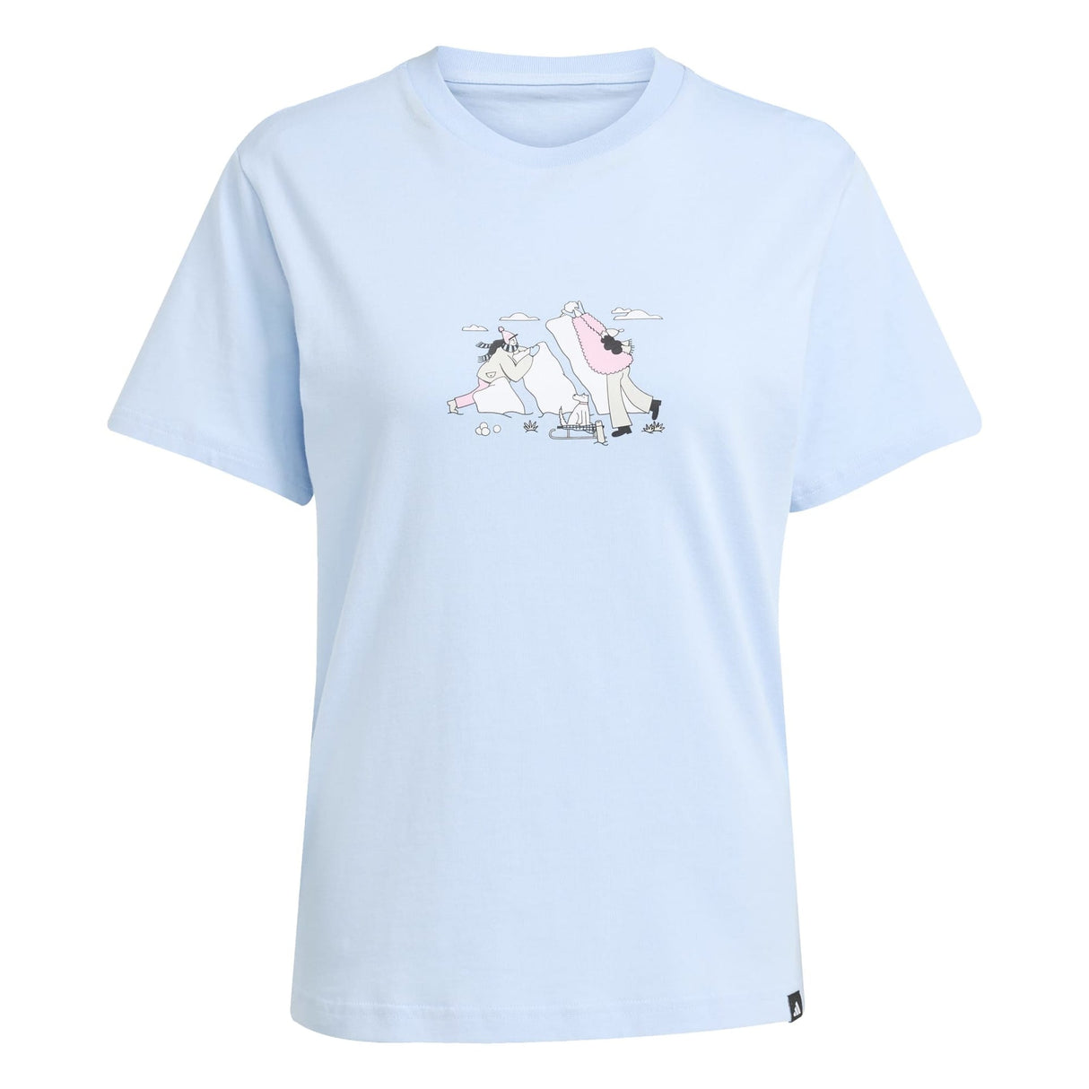 Doodle Graphic T-Shirt - Runner