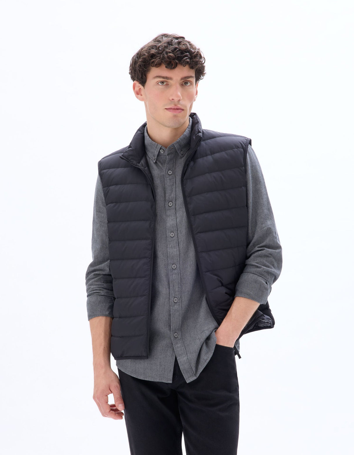 Down Sleeveless Puffer - Runner