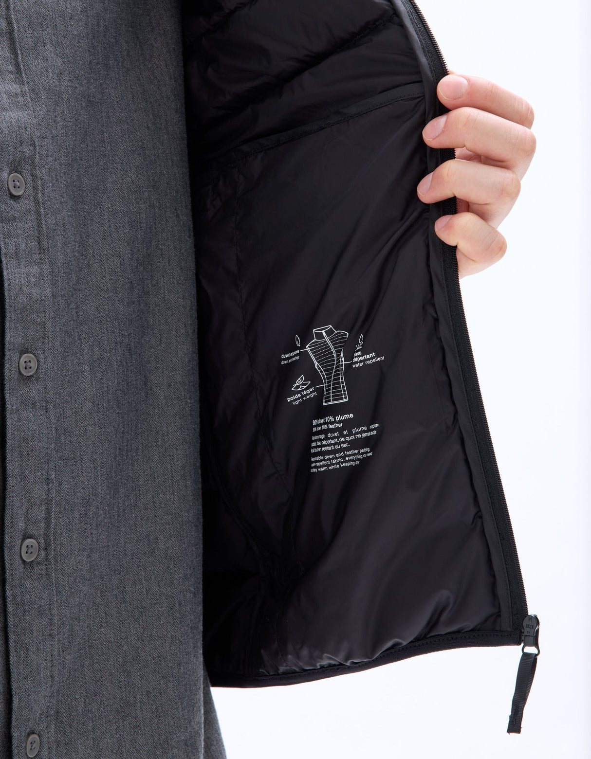 Down Sleeveless Puffer - Runner