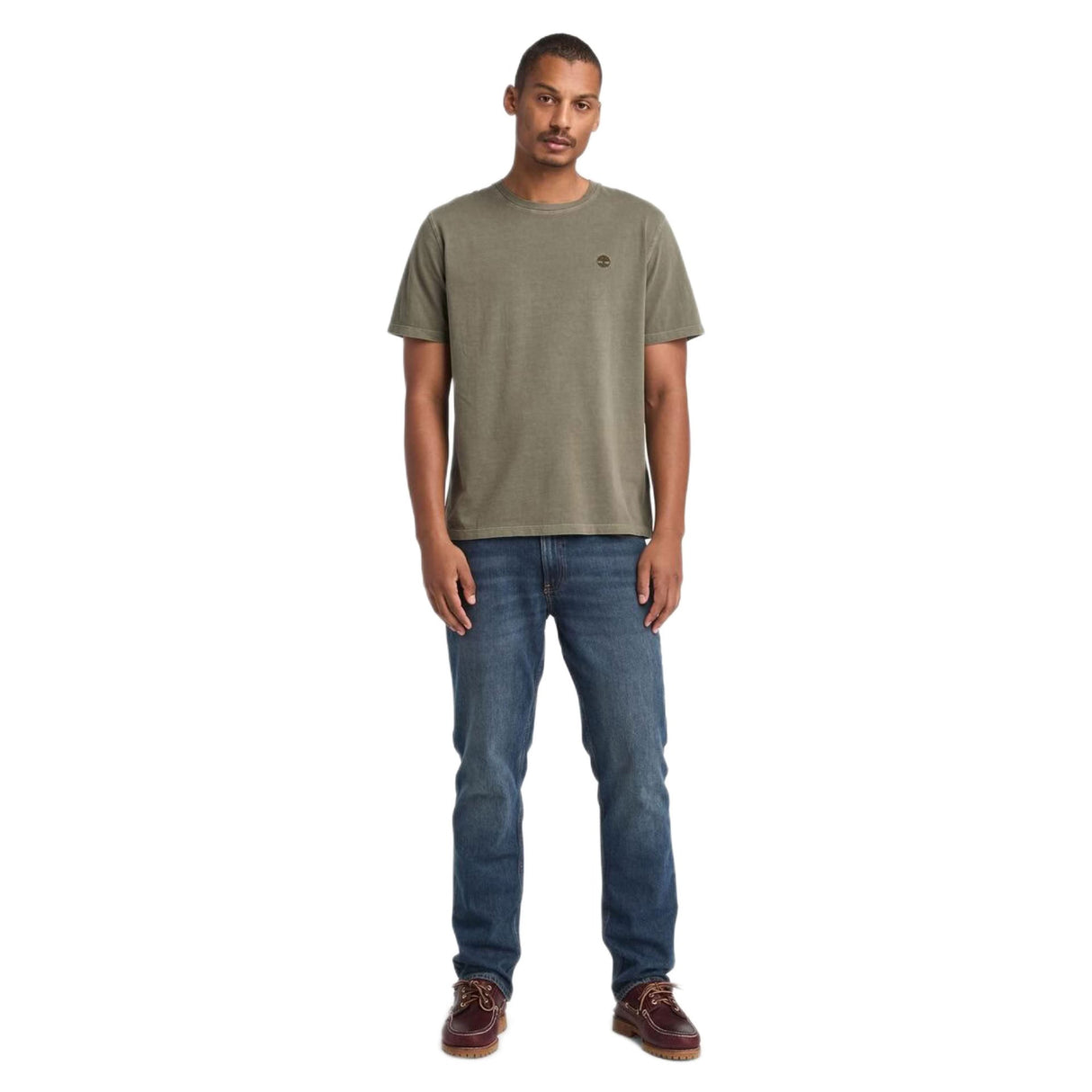 Dunstan River Garment Dye Short Sleeve Tee - Runner