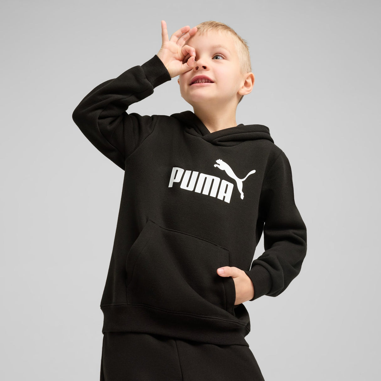 ESS No. 1 Logo Fleece Hoodie Kids - Runner