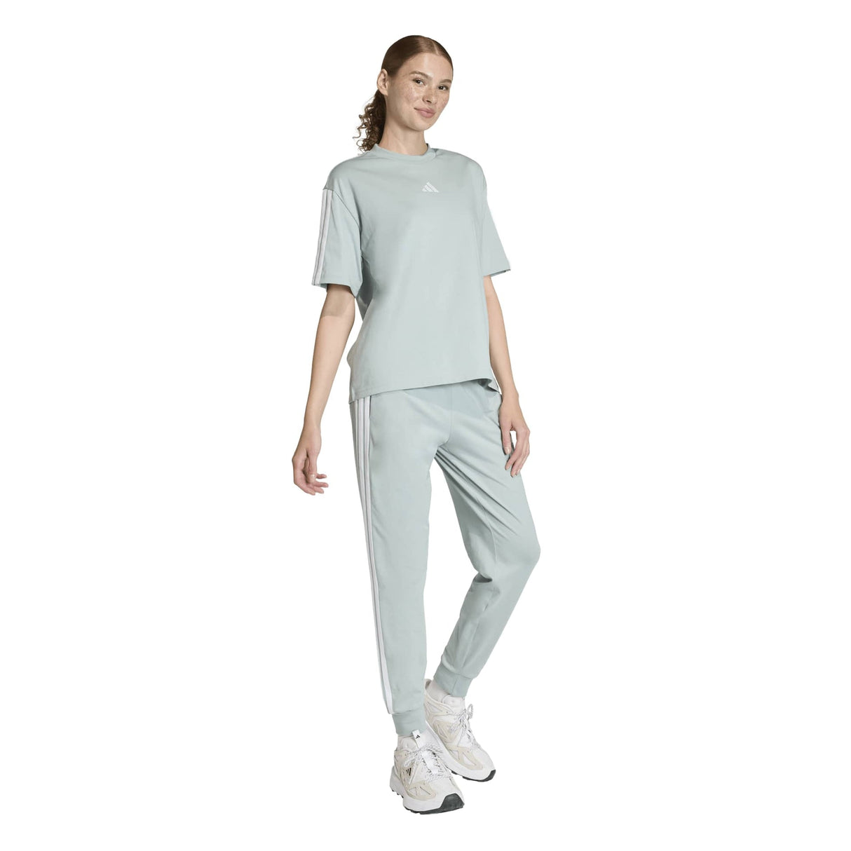Essentials 3 - Stripes Boyfriend T-Shirt - Runner